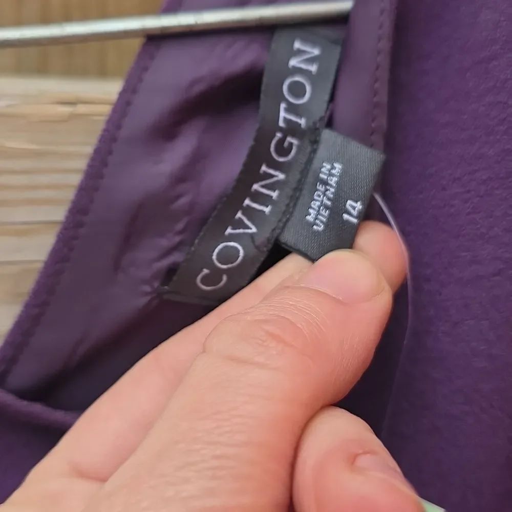 Purple Ruffle Dress - Picture 2 of 5